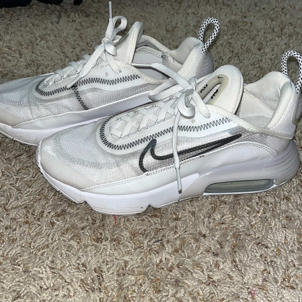 White Nike shoes